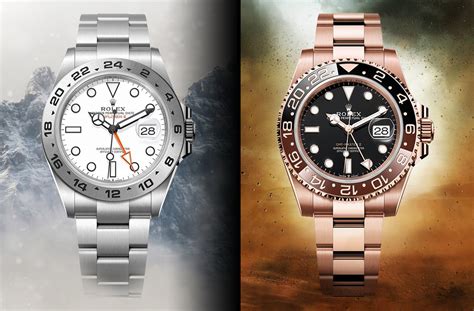 Rolex Explorer II vs. GMT